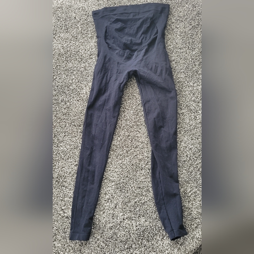 Knix Black High-Waisted Maternity Leggings